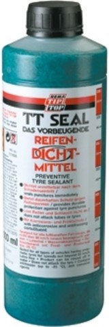 TIP TOP Reifendichtmittel &quot;TT Seal&quot; Beugt Pannen an Bereifungen vor, dichtet kleine Schäden selbstständig während der Fahrt ab, mit korrosionsschu