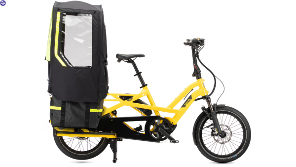 TERN Verdeckplane &quot;Storm Shield Mini&quot; Wetterfestes Verdeck für das Tern GSD und HSD für ein Kind (mit oder ohne Kindersitz) mit bis zu ca. 1,40m K